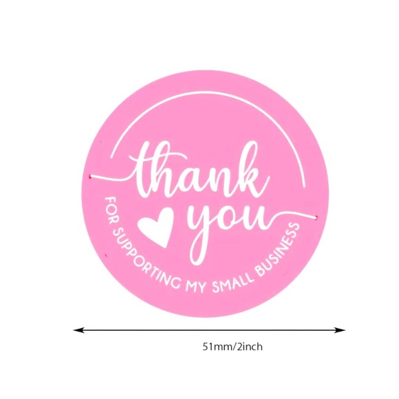 Thank You Stickers - 60 ct. - Picture 2 of 2